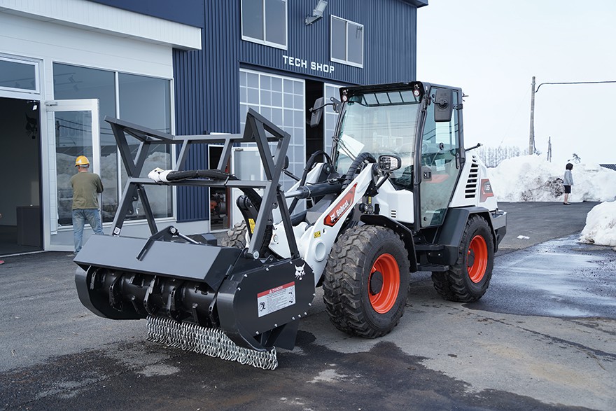 ボブキャット」の重機が納車されました！／TECHNICAL YIELD「株式会社ティー・ワイ」