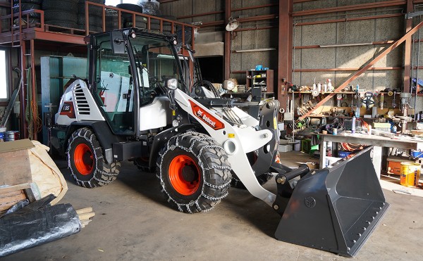 自社用にBobcat「L85」を追加導入